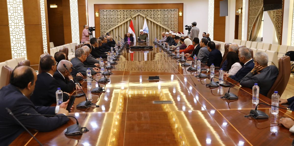 مفتي الجمهورية يستقبل رئيس الطائفة الإنجيلية والوفد المرافق له