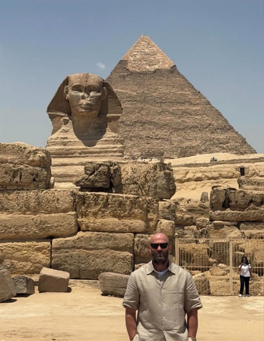 جيسون ستاثام وزوجته