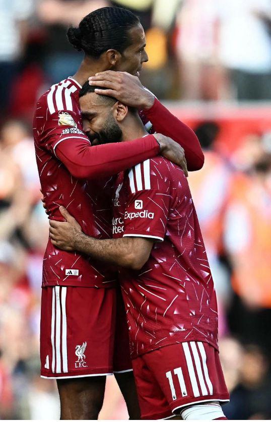 محمد صلاح وفان دايك