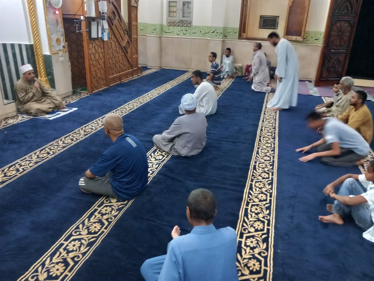 الأوقاف تواصل فعاليات برنامج المساجد المحورية وتناقش مخاطر المخدرات وأثرها في المجتمع