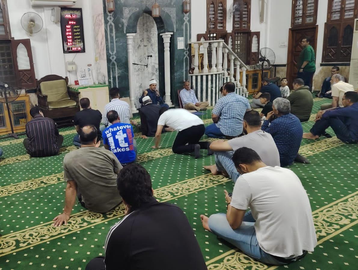 الأوقاف تواصل فعاليات برنامج المساجد المحورية وتناقش مخاطر المخدرات وأثرها في المجتمع