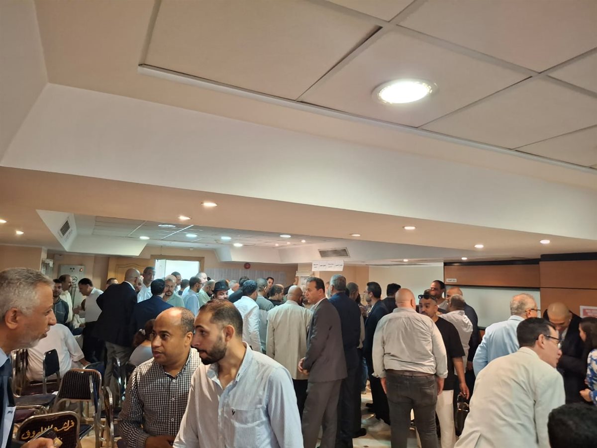 جانب من انتخابات اتحاد الناشرين المصريين&nbsp;