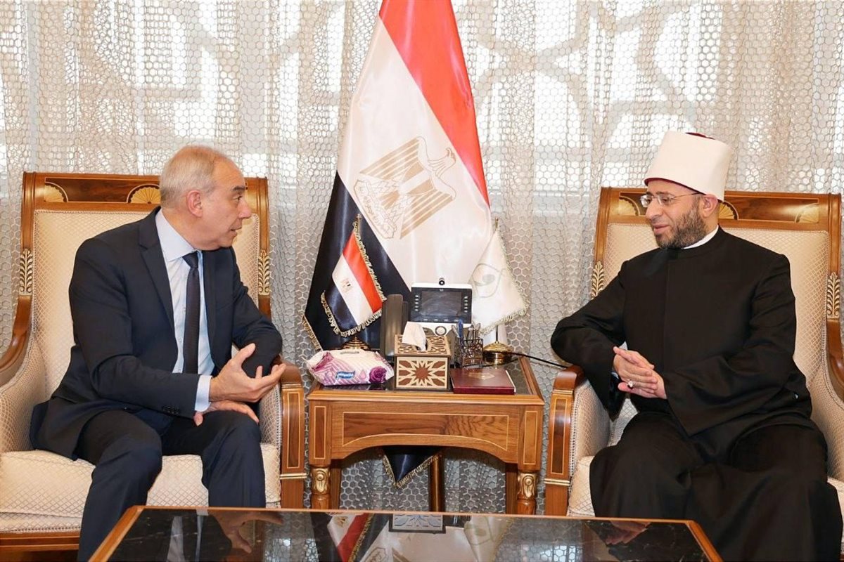 وزير الأوقاف يستقبل رئيس الهيئة العامة للاستعلامات