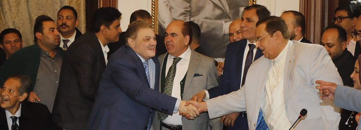 الدكتور السيد البدوي والمهندس ماجد نور