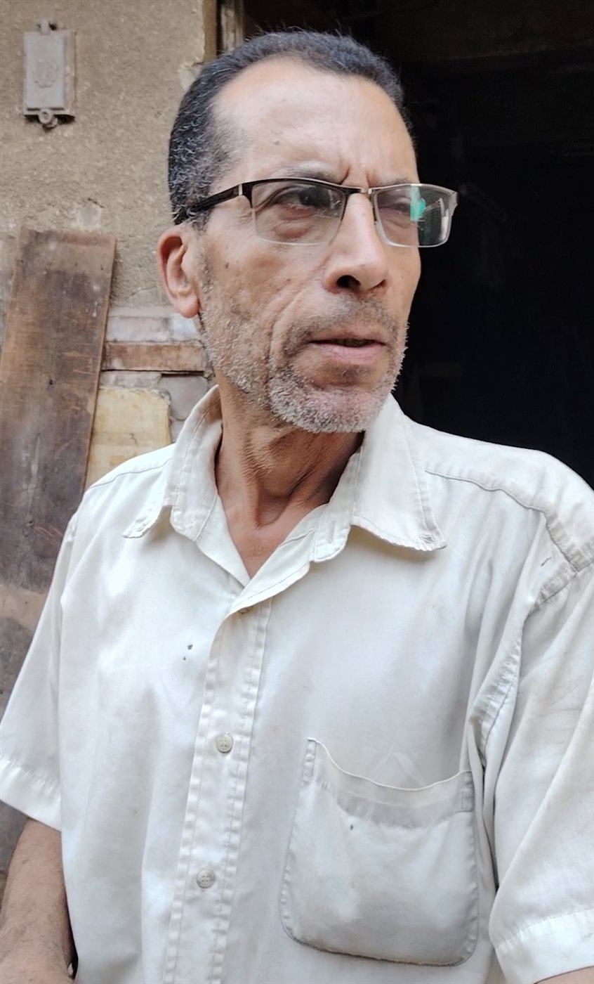 عم سعيد النجار احد جيران أسرة هدير محمد شعبان