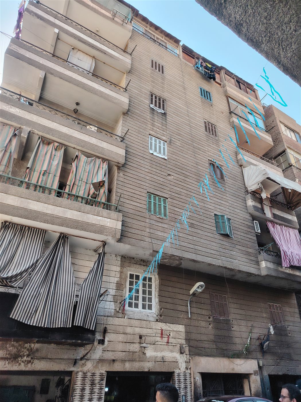 منزل اسرة الضحية هدير محمد شعبان