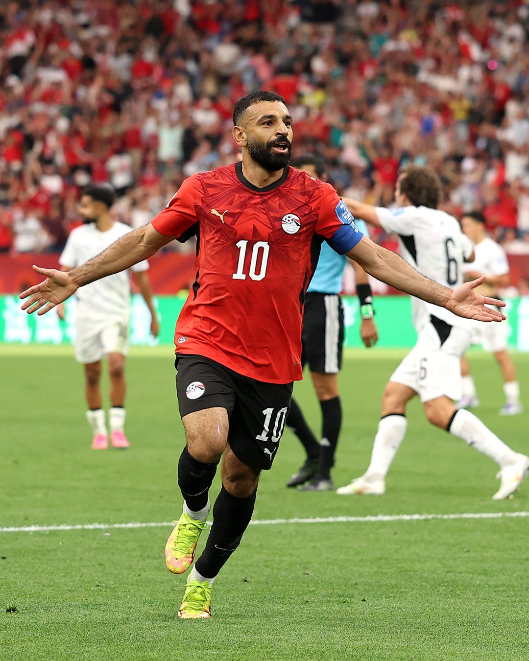 محمد صلاح في مباراة نيوزيلندا&nbsp;
