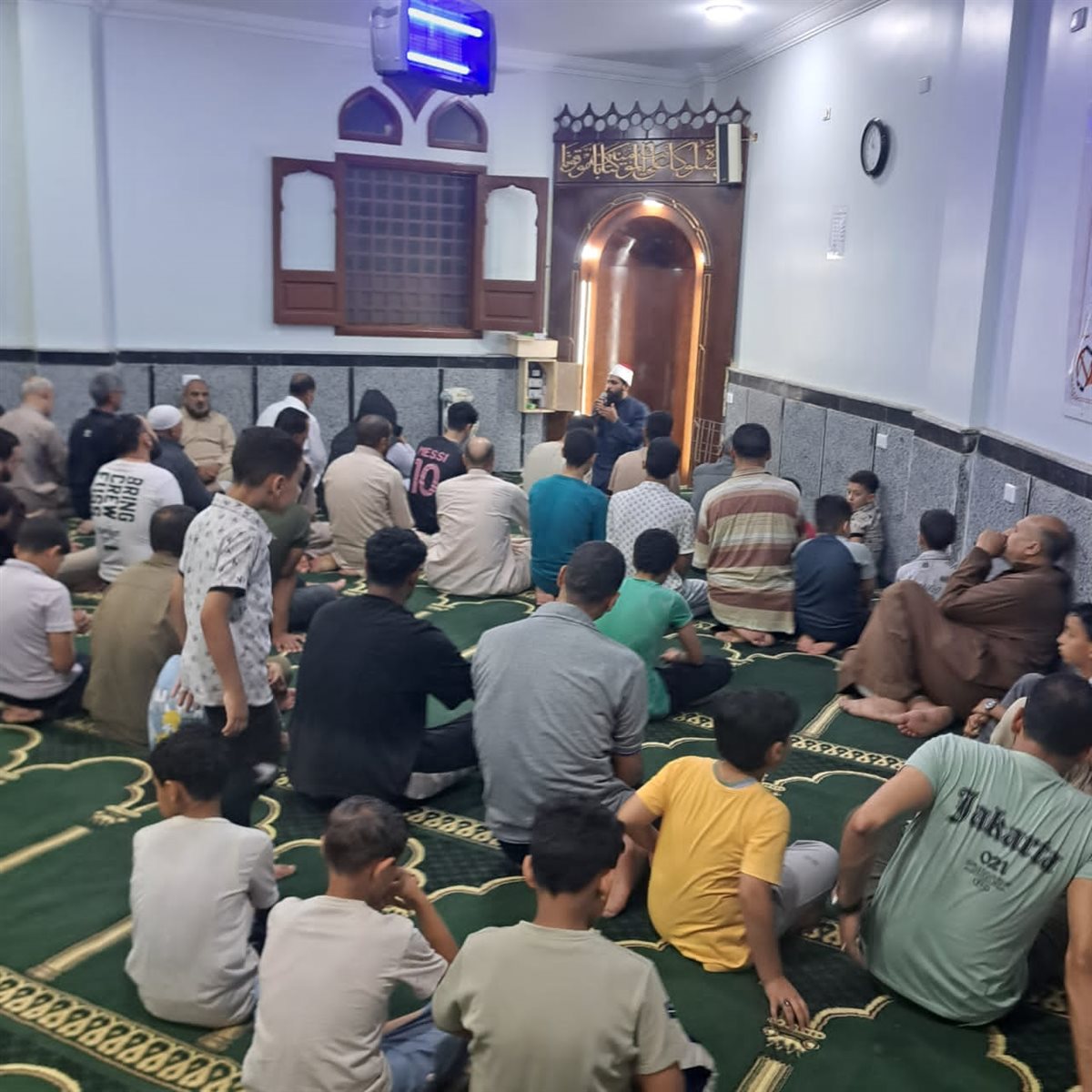 الأوقاف تواصل فعاليات برنامج المساجد المحورية وتناقش خطورة الغش في الامتحانات