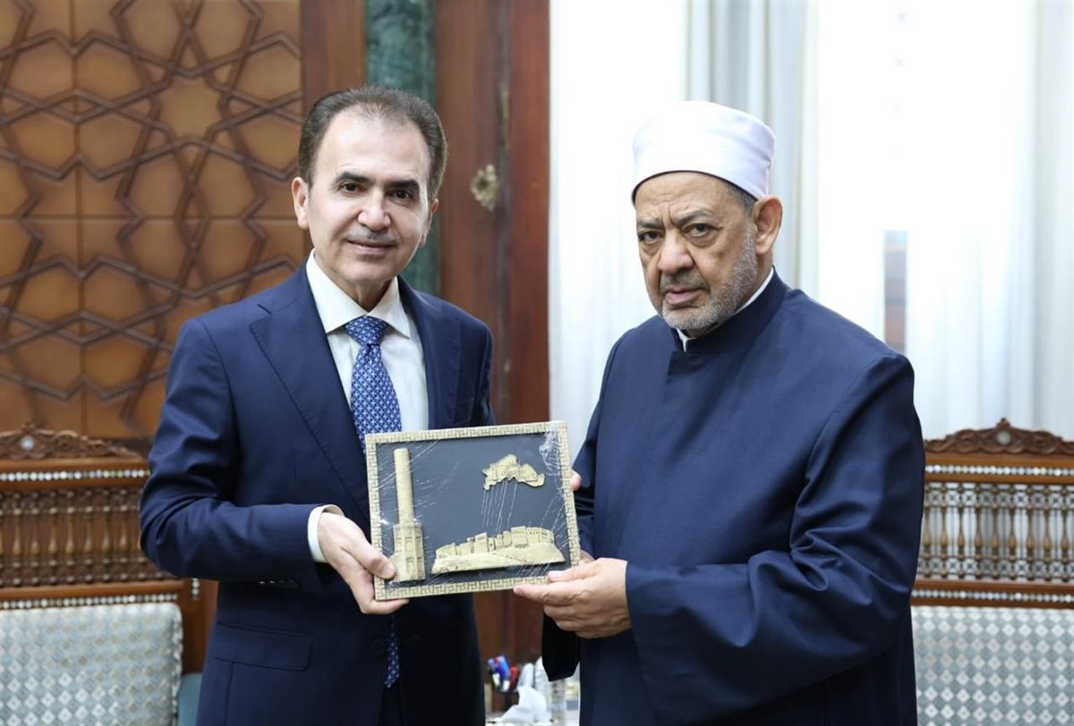 شيخ الأزهر يستقبل وزير الأوقاف والشؤون الدينية بحكومة إقليم كردستان بالعراق