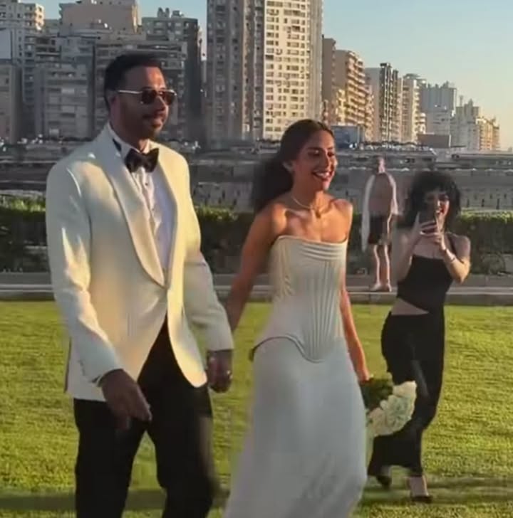 زواج ميرنا الهلباوي وأحمد السعدني&nbsp;