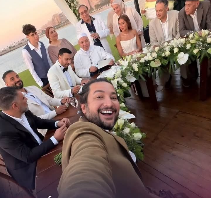 زواج ميرنا الهلباوي وأحمد السعدني&nbsp;