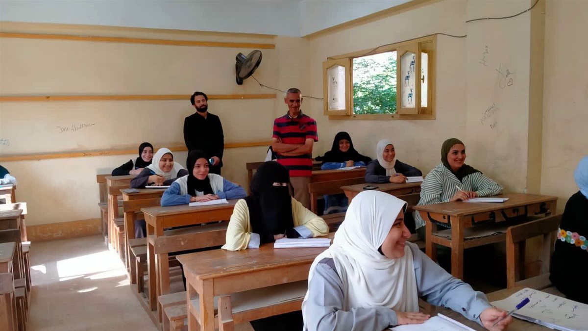 الغرفة المركزية لامتحانات الثانوية الأزهرية تتابع ردود فعل متحان التفسير للقسم العلمي