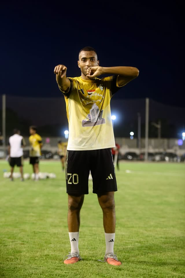 محمود البدري لاعب الإنتاج الحربي
