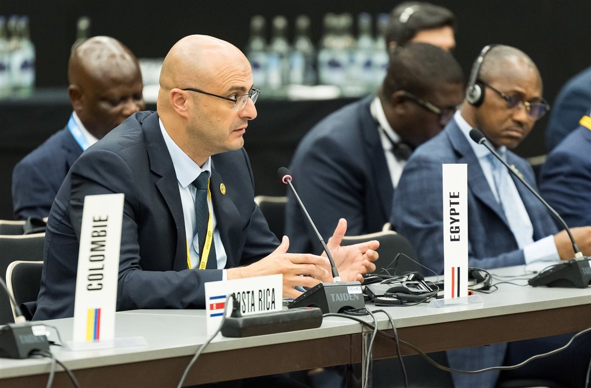 المهندس محمد شمروخ يشارك في المائدة المستديرة لرؤساء الجهات التنظيمية ضمن فعاليات WSIS 2026 بجنيف