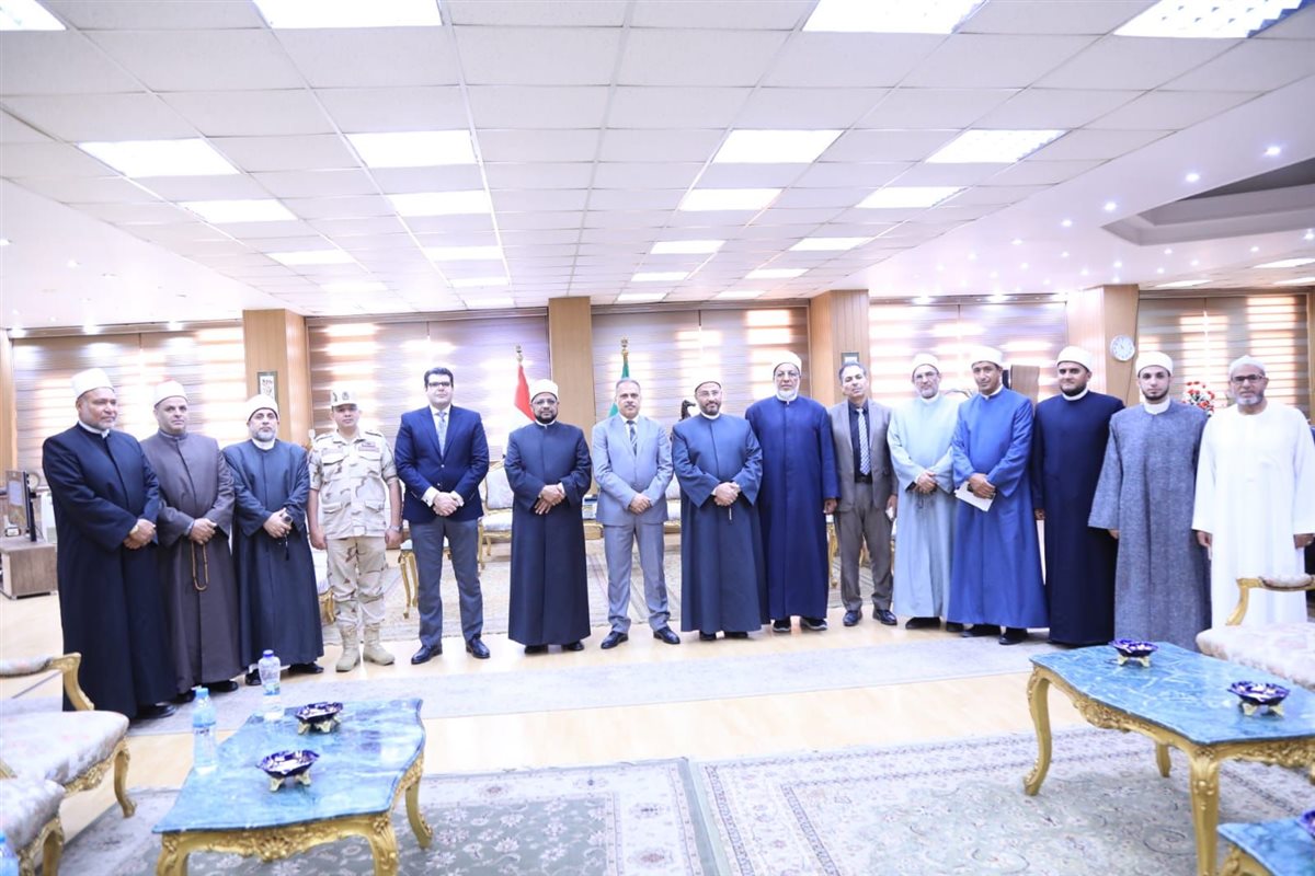 أمين البحوث الإسلامية يلتقي محافظ الشرقية لبحث التعاون في نشر الوعي الديني