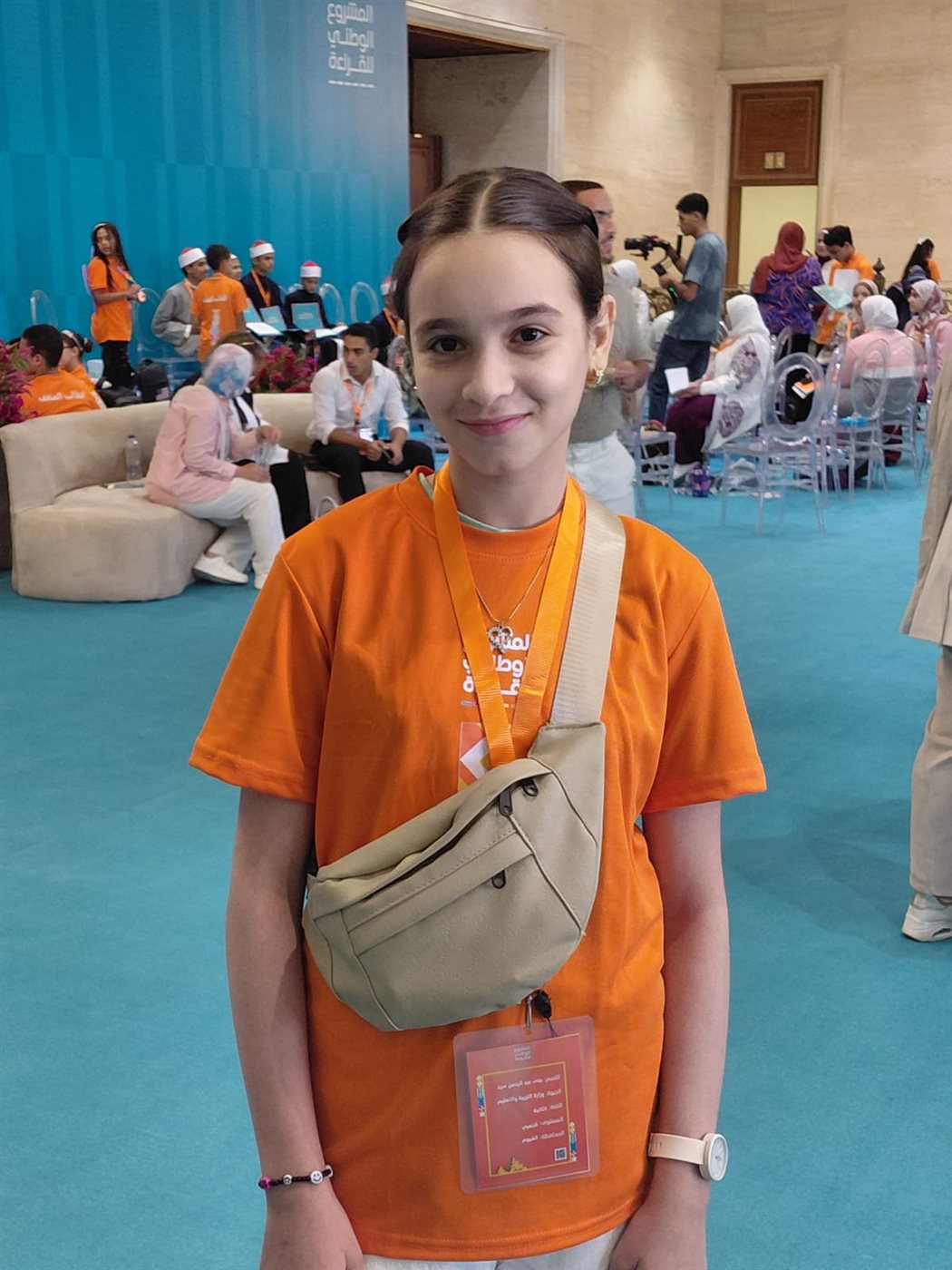 الطالبة جنى عبد الرحمن
