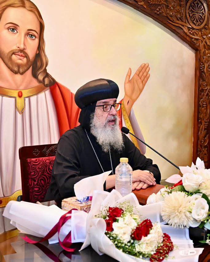 الأنبا مقار أسقف الشرقية ومدينة العاشر من رمضان