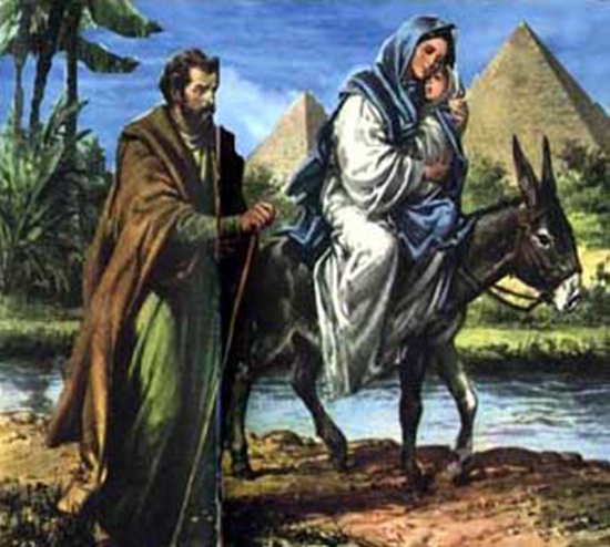 العائلة المقدسة في مصر