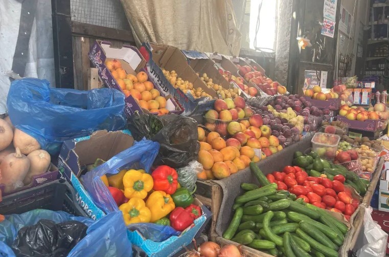اسواق الخضروات في غزة