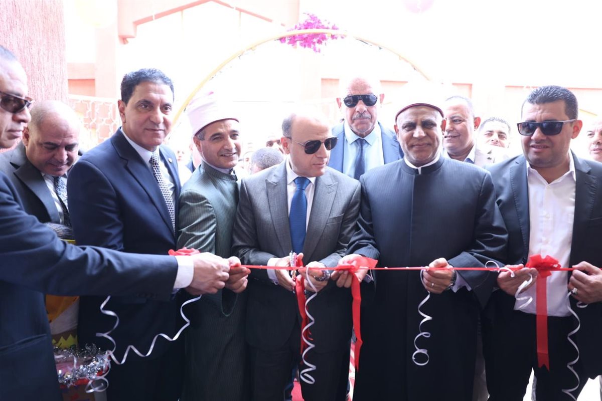 رئيس قطاع المعاهد الأزهرية ومحافظ الغربية يفتتحان معهد فتيات محمود راشد سويدان