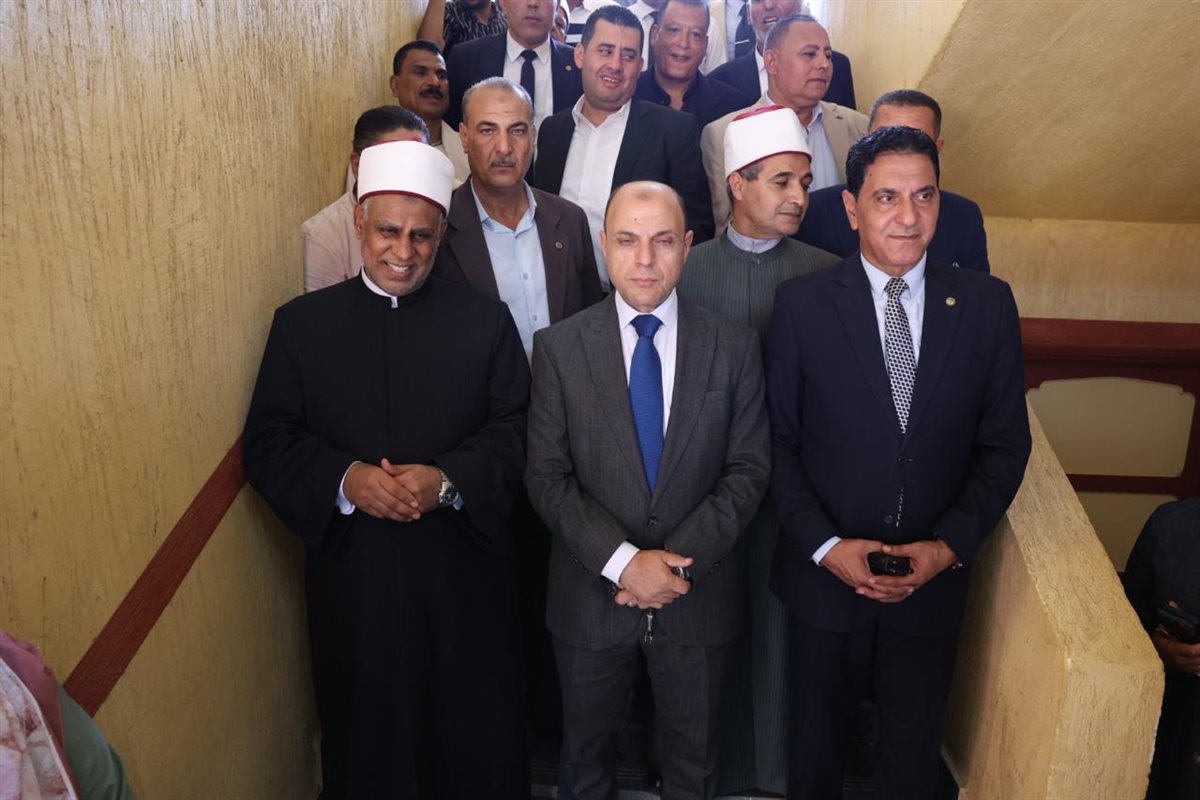رئيس قطاع المعاهد الأزهرية ومحافظ الغربية يفتتحان معهد فتيات محمود راشد سويدان