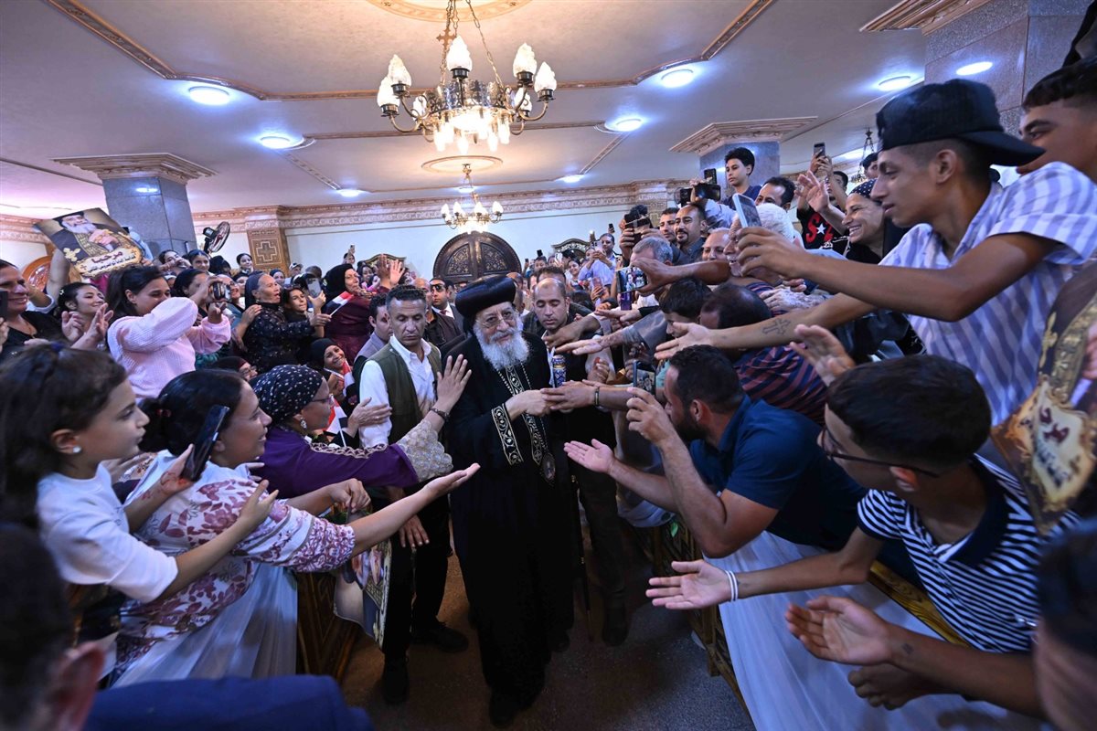 زيارة البابا تواضروس في الصعيد