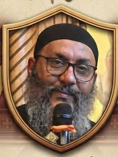 الاب ايسيذوروس عادل كاهن كنيسة الثلاث مقارات