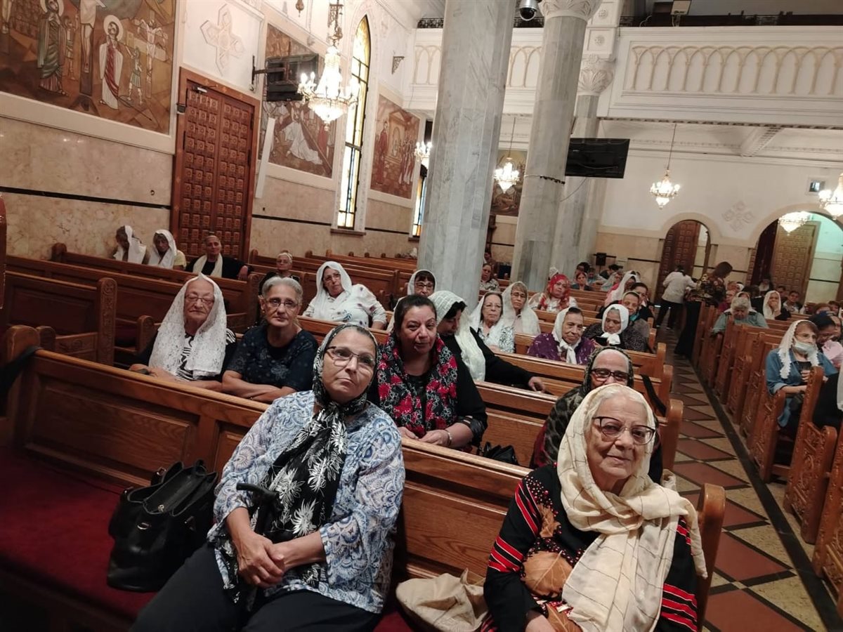 اجتماع ام النور في كنيسة الملاك ميخائيل