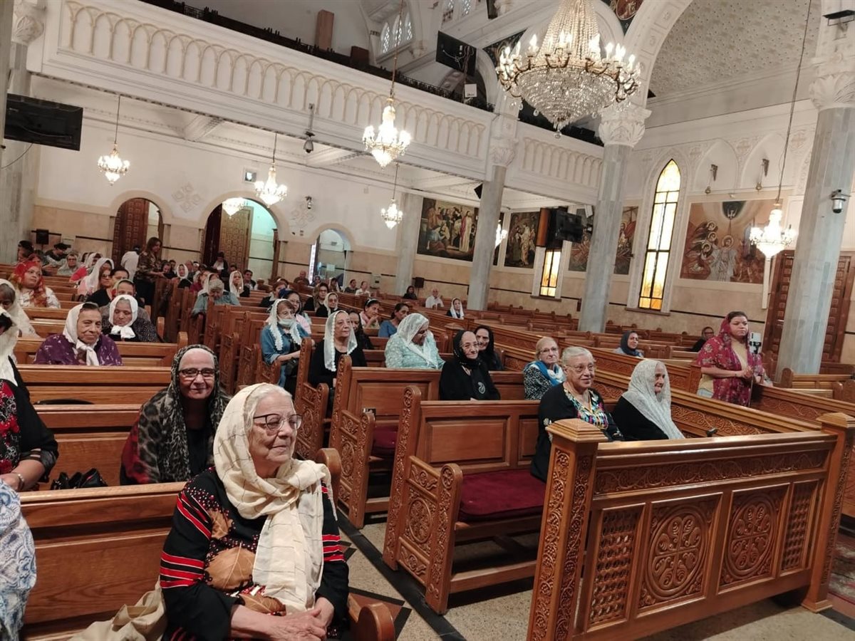 اجتماع ام النور في كنيسة الملاك ميخائيل