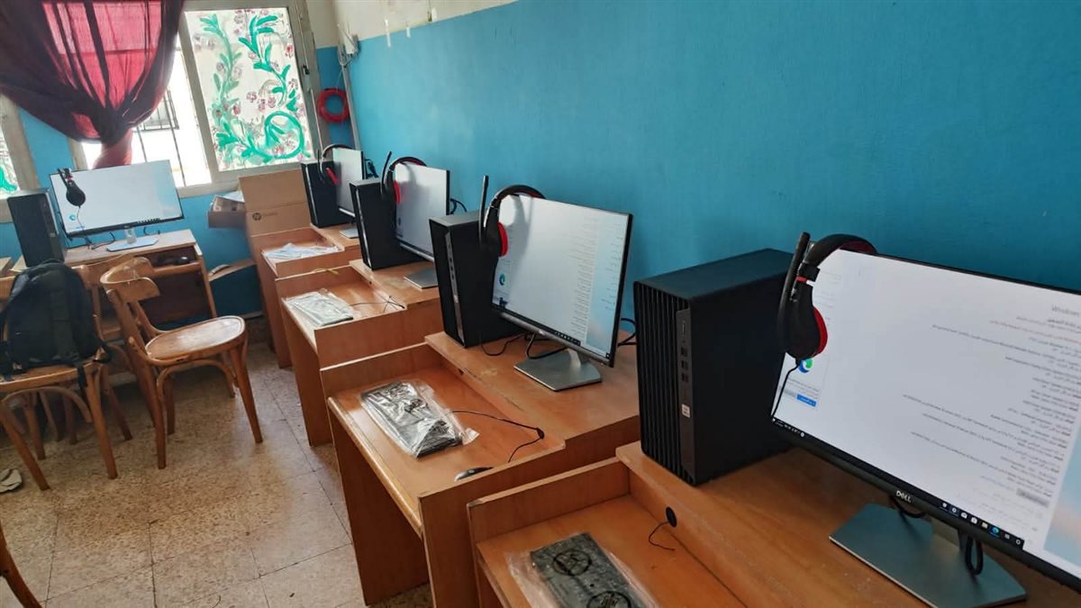 مدرسة النور للمكفوفين ببني سويف