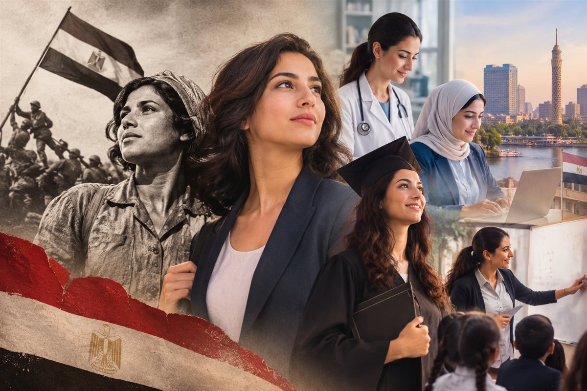 المرأة المصرية قبل وبعد حرب أكتوبر