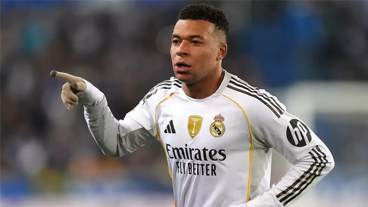 مبابي لاعب ريال مدريد