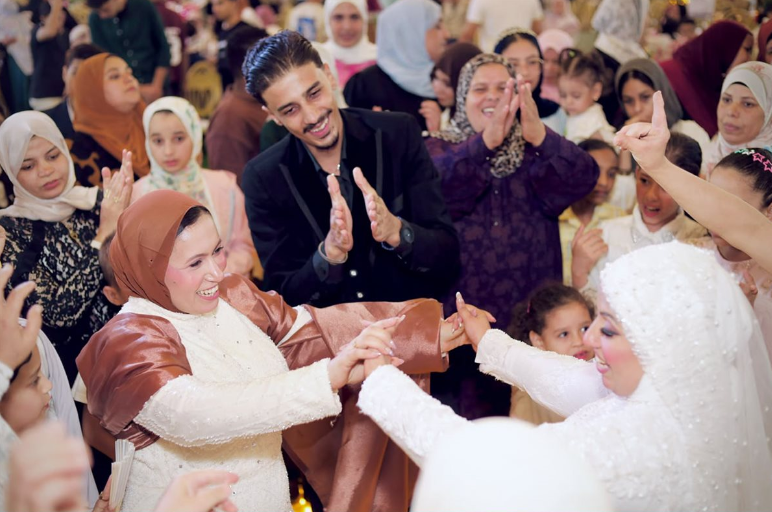 جانب من حفل الزفاف