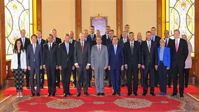 بالصور.. السيسي يشهد الاحتفال ببدء إنتاج الغاز الطبيعي بحقول الإسكندرية