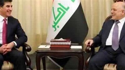 عبادي و بارزاني يؤكدان على معالجة التحديات والعمل المشترك