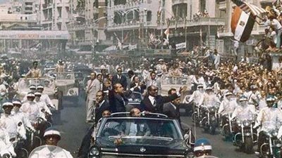 أول زيارة رسمية لرئيس أمريكي لمصر.. شرفت يا 