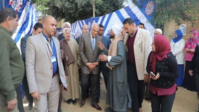 محافظ الجيزة: انطلاق الحملة القومية للتطعيم ضد شلل الأطفال من نكلا لمنشأة القناطر .