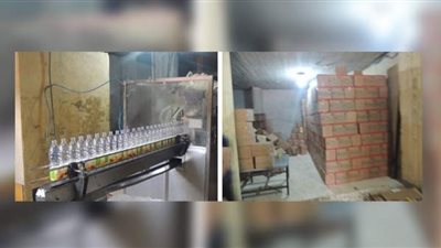 بالصور... ضبط مصنعين لإنتاج زيت الطعام والمنظفات بدون ترخيص بالقليوبية