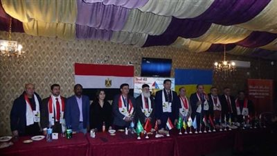 بالصور.. احتفال اتحاد العرب بأوكرانيا بالذكرى السابعة لتأسيس الجالية