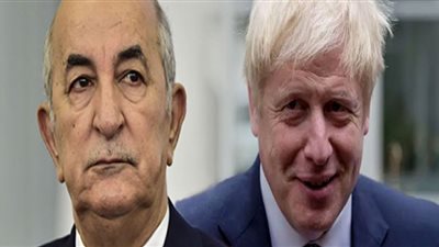 تبون يتمنى الشفاء العاجل لرئيس الوزراء البريطاني