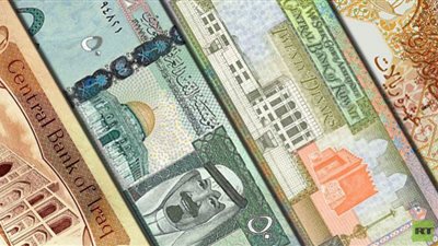تباين أسعار العملات العربية أمام الجنيه في البنوك اليوم
