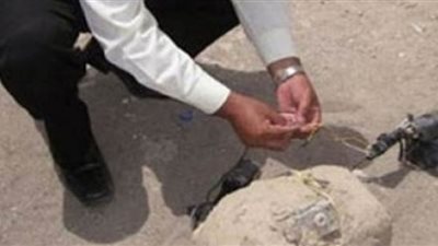 تفكيك قنبلة بجوار بنك الإسكندرية بمحطة الرمل