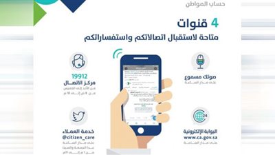 حساب المواطن السعودي.. القنوات المتاحة للتواصل المُباشر مع الشكاوى