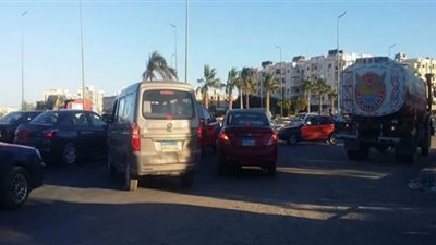 غلق طريق المطار بالغردقة بعد تسريب في خط الغاز الطبيعي