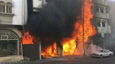 إصابة عاملين في حريق بمطعم بالفيوم