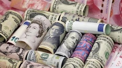 تراجع أسعار العملات الأجنبية أمام الجنيه اليوم الاثنين