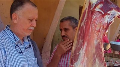 تحرير 4 محاضر ذبح خارج السلخانة والتحفظ على 70 كيلو لحوم بالدقهلية