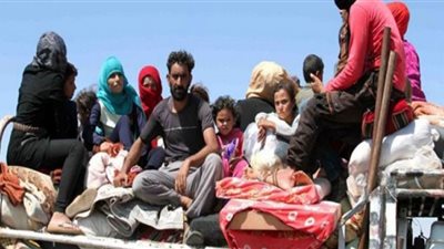 وصول 200 عائلة سورية نازحة إلى إقليم كردستان العراق