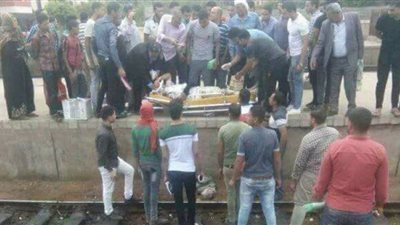 مصرع طالبة إثرسقوطها من قطار بمنشأة القناطر