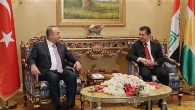مباحثات وزير خارجية تركيا مع إقليم كردستان